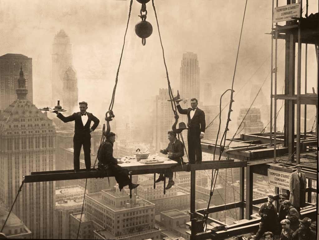 travaux de construcitondu Waldorf Astoria de New York