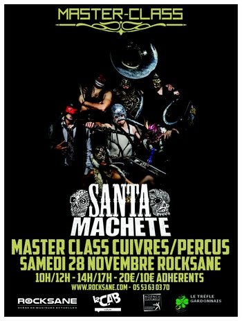 Lire la suite à propos de l’article Master Class Santa Machete au Rocksane