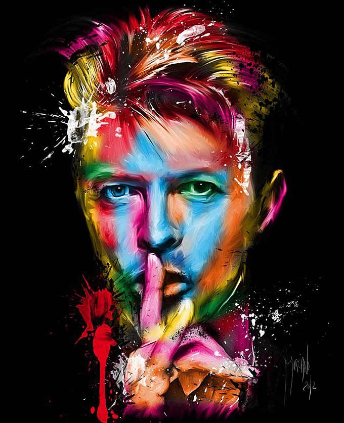 David Bowie - painture
